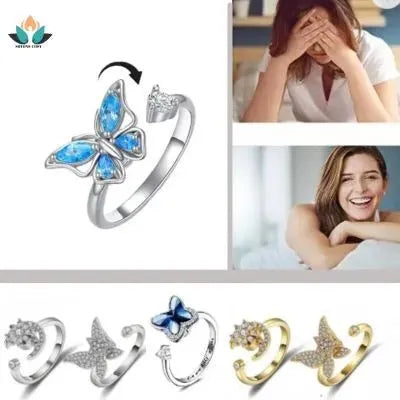 BAGUE ANTI STRESS| Papillonâą - Soyons Cosy