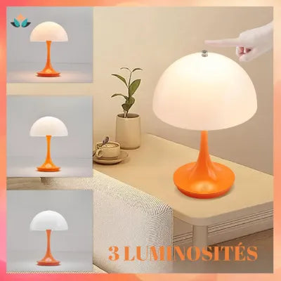 lampe-champignon-orange-ambiance