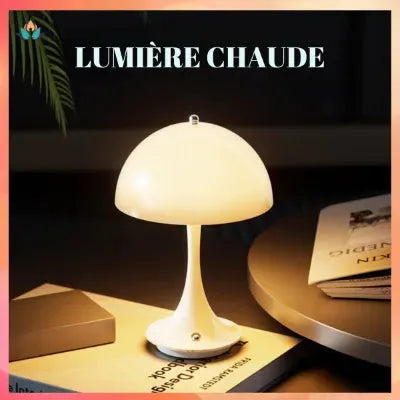 lampe-champignon-lumière-chaude
