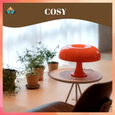 lampe-champignon-orange-cosy