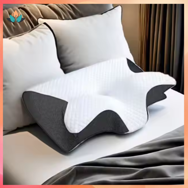OREILLER ERGONOMIQUE CERVICAL| Papillon