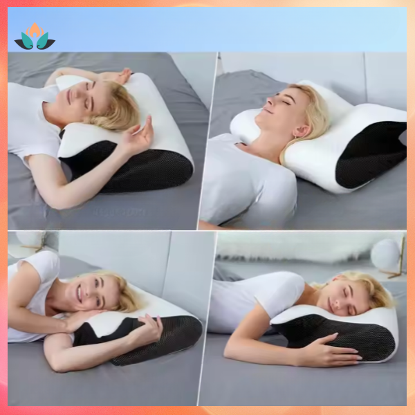 OREILLER ERGONOMIQUE CERVICAL| Papillon