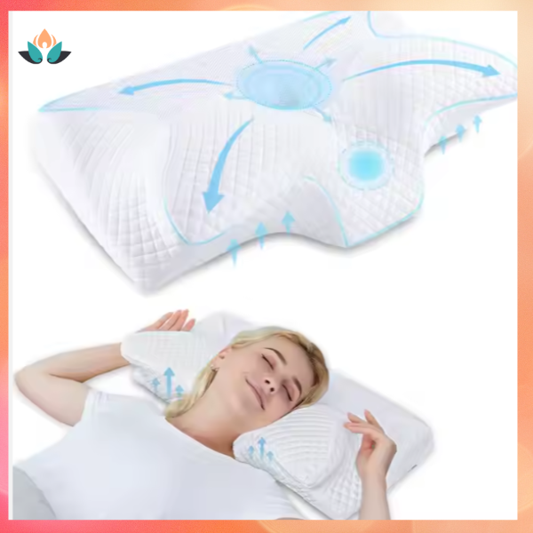 OREILLER ERGONOMIQUE CERVICAL| Papillon