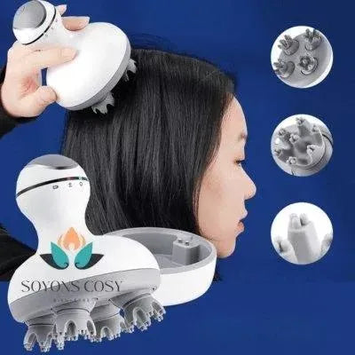 MASSEUR ÉLECTRIQUE 3D TÊTE|COSY - HEAD™ - Soyons Cosy