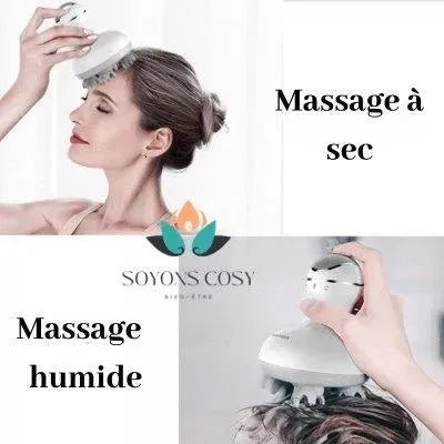 MASSEUR ÉLECTRIQUE 3D TÊTE|COSY - HEAD™ - Soyons Cosy