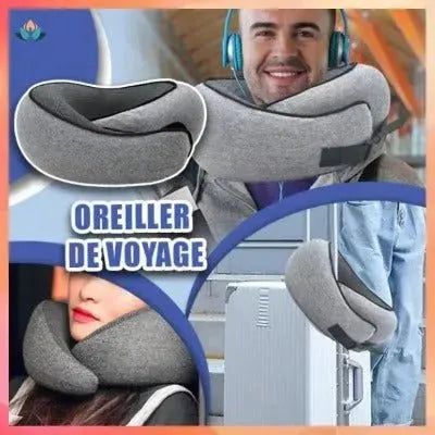 OREILLER DE VOYAGE À MÉMOIRE DE FORME |Orsy™ - Soyons Cosy